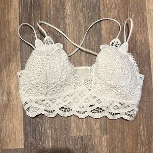 White Lace Bralette
